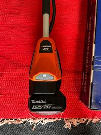 Harri K. arvosteli tuotteen Akkukäyttöinen trimmeri ja raivaussaha 40 V, Jonköping