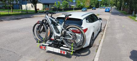 Teemu L. arvosteli tuotteen Polkupyöräteline Fatbike (2-pyörälle), Heed