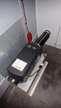 Vesa T. arvosteli tuotteen Polttoainekäyttöinen ilmalämmitin 5 kW, 12 V, Motorwerk