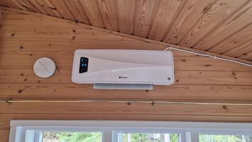 Veijo T. arvosteli tuotteen Seinälle asennettava oskilloiva lämpöpuhallin XP 2000, Dunwore