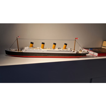 Viljo F. arvosteli tuotteen Koottava R.M.S Titanic, 720 osaa, Cobi