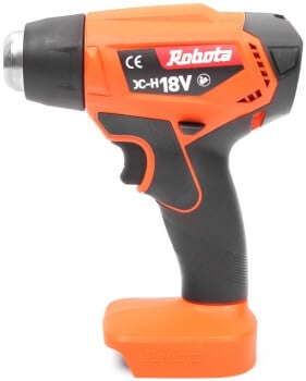 Akkukäyttöinen kuumailmapuhallin 18 V, Robota