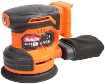 Akkukäyttöinen epäkeskohiomakone 125 mm 18 V, Robota