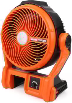 Akkutuuletin 216 mm, 18 V, Robota