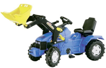 New Holland TM155 -polkutraktori etukuormaajalla, Rolly Toys