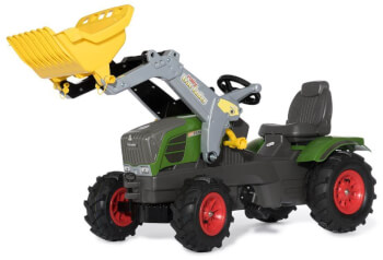 Fendt 211 Vario -polkutraktori ilmakumipyörillä ja etukuormaajalla, Rolly Toys