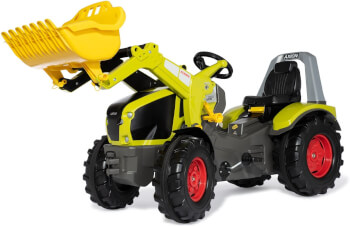 Polkutraktori etukuormaajalla Claas Axion 950, Rolly Toys