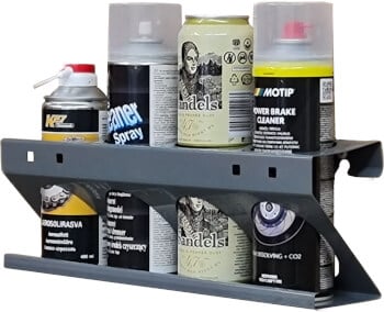 Pullojen ja tölkkien seinäteline, 4 paikkainen, Alvope