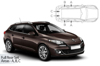 Häikäisysuojasarja Renault Megane, Farmari (2008-2016), Car Shades