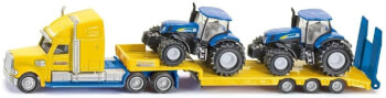 Lelu lavettirekka ja New Holland -traktorit 1:87, Siku