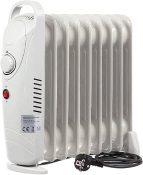 Öljytäytteinen sähkölämmitin 1000 W, Nordland