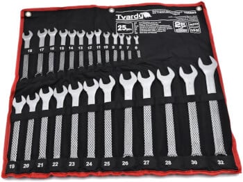 Kiintolenkkiavainsarja 6-32 mm, Tvardy