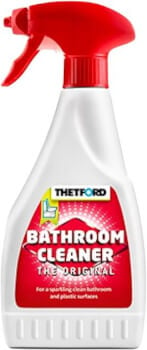Bathroom cleaner muovipintojen puhdistukseen, Thetford