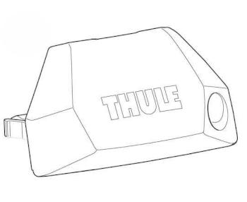 Suojamuovi Evo 710600 Flush Rail, Thule