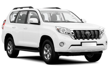 Häikäisysuojasarja Toyota Land Cruiser LC4 Prado, 5 ovinen (2009➟), Car Shades