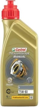 Vaihteistoöljy Manual V 75W-80 GL4+, 1 l, Castrol