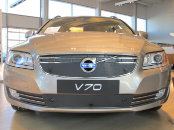 Maskisuoja Volvo V70 (2014-2016), puoliksi avoin maski, Tammer-Suoja