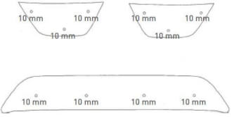 Maskisuoja Mitsubishi Outlander (2007-2010), Tammer-Suoja