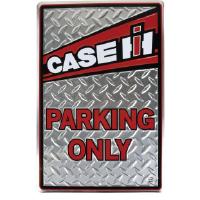 Kyltti "Case parking only"