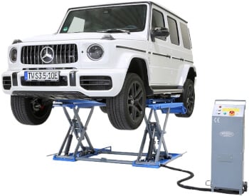 Saksinostin siirrett&auml;v&auml; 3500 kg, Twin Busch