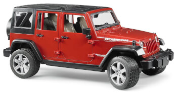 Lelu Maastoauto Jeep Wrangler Rubicon (1:16), Bruder