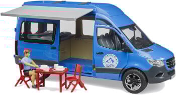 Lelu Mercedes-Benz Sprinter matkailuauto (1:16), Bruder