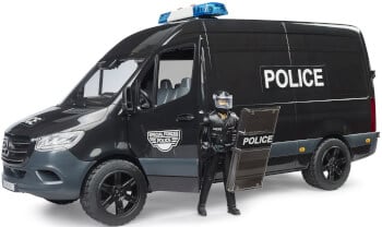 Lelu Poliisiauto Mercedes-Benz Sprinter erikoisjoukoilla, Bruder