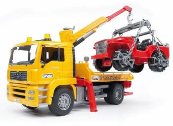 Lelu Hinausauto MAN TGA (1:16), Bruder