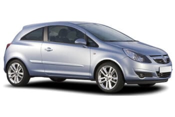 H&auml;ik&auml;isysuojasarja Opel Corsa D & E, 3 ovinen (2006-2018), Car Shades