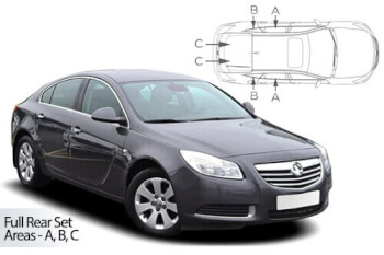 Häikäisysuojasarja Opel Insignia, 5 ovinen (2009-2017), Car Shades