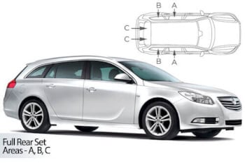 Häikäisysuojasarja Opel Insignia, Farmari (2009-2017), Car Shades