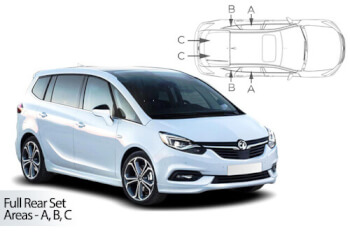 Häikäisysuojasarja Opel Zafira Sports Tourer, 5 ovinen (2012-2019), Car Shades