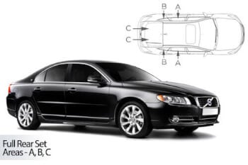 Häikäisysuojasarja Volvo S80, 4 ovinen (2006-2016), Car Shades