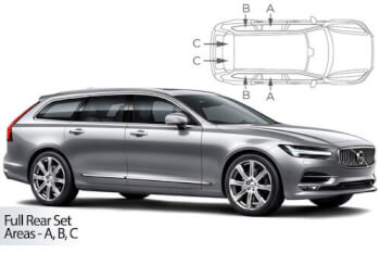 Häikäisysuojasarja Volvo V90, Farmari (2017➟), Car Shades