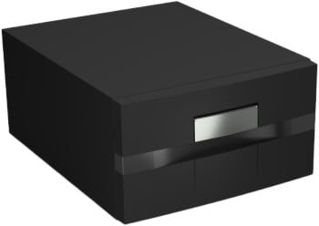 Vetolaatikkoj&auml;&auml;kaappi D30A musta HP 30 l, Vitrifrigo