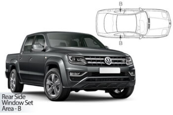 Häikäisysuojasarja Volkswagen Amarok, Pick Up (2010➟), Car Shades