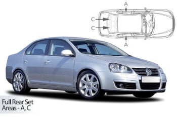 Häikäisysuojasarja Volkswagen Jetta, 4-ovinen (2011-2018), Car Shades