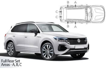 Häikäisysuojasarja Volkswagen Touareg, 5 ovinen (2018➟), Car Shades