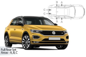 Häikäisysuojasarja Volkswagen T-Roc (2017➟), Car Shades