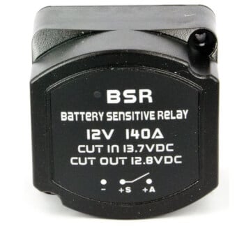 Akkujen erotusrele veneeseen 140 A (12 V), Gebe