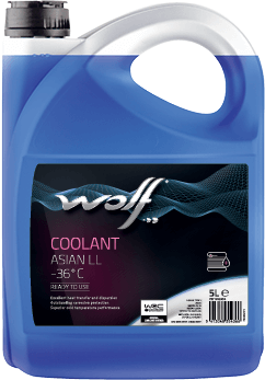 Jäähdytinneste Asian LL 36C sininen, 5 l, Wolf