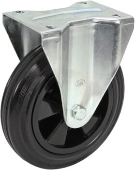 Vaunun kiinteä pyörä, 100 mm